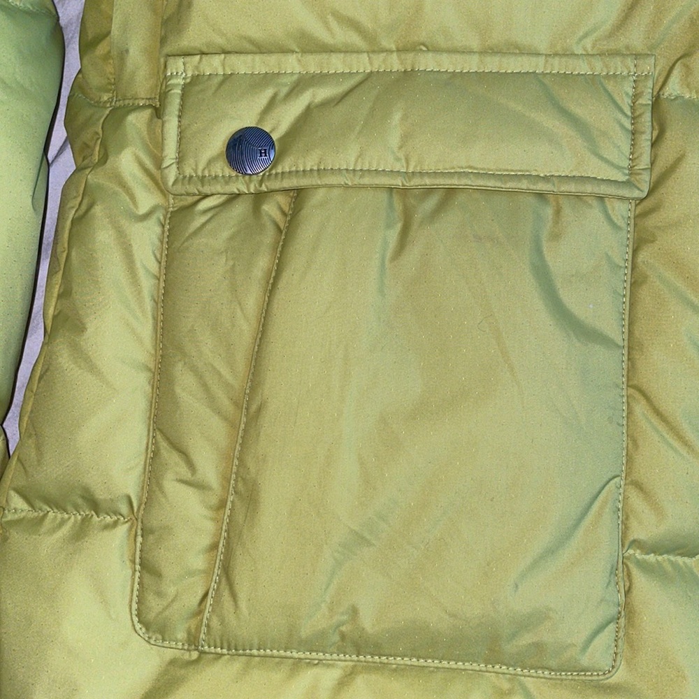 HOLDEN Lime Green Winter Down Parka Jacket size M NWOT - Picture 3 of 15